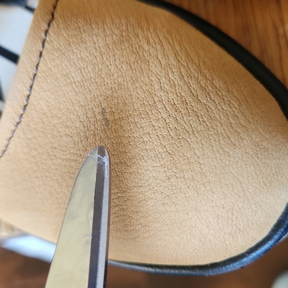 Fly London Phis Tan Tie Front Wedge Shoes Sz 6.5 / 7 - Picture 11 of 13